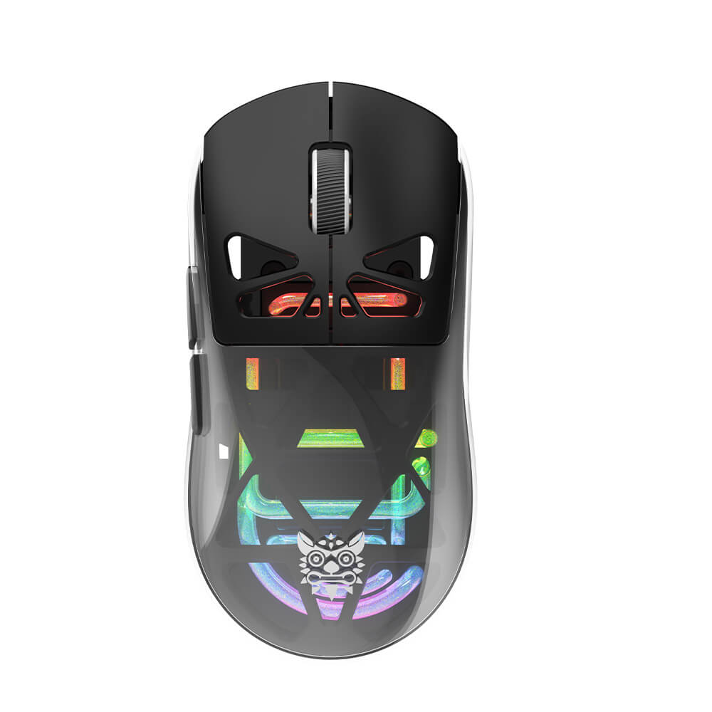 เมาส์เกมมิ่ง ONIKUMA CHOUKO เชื่อมต่อ 3 โหมด BLUETOOTH / USB-C / 2.4GHZ - สีดำ_0